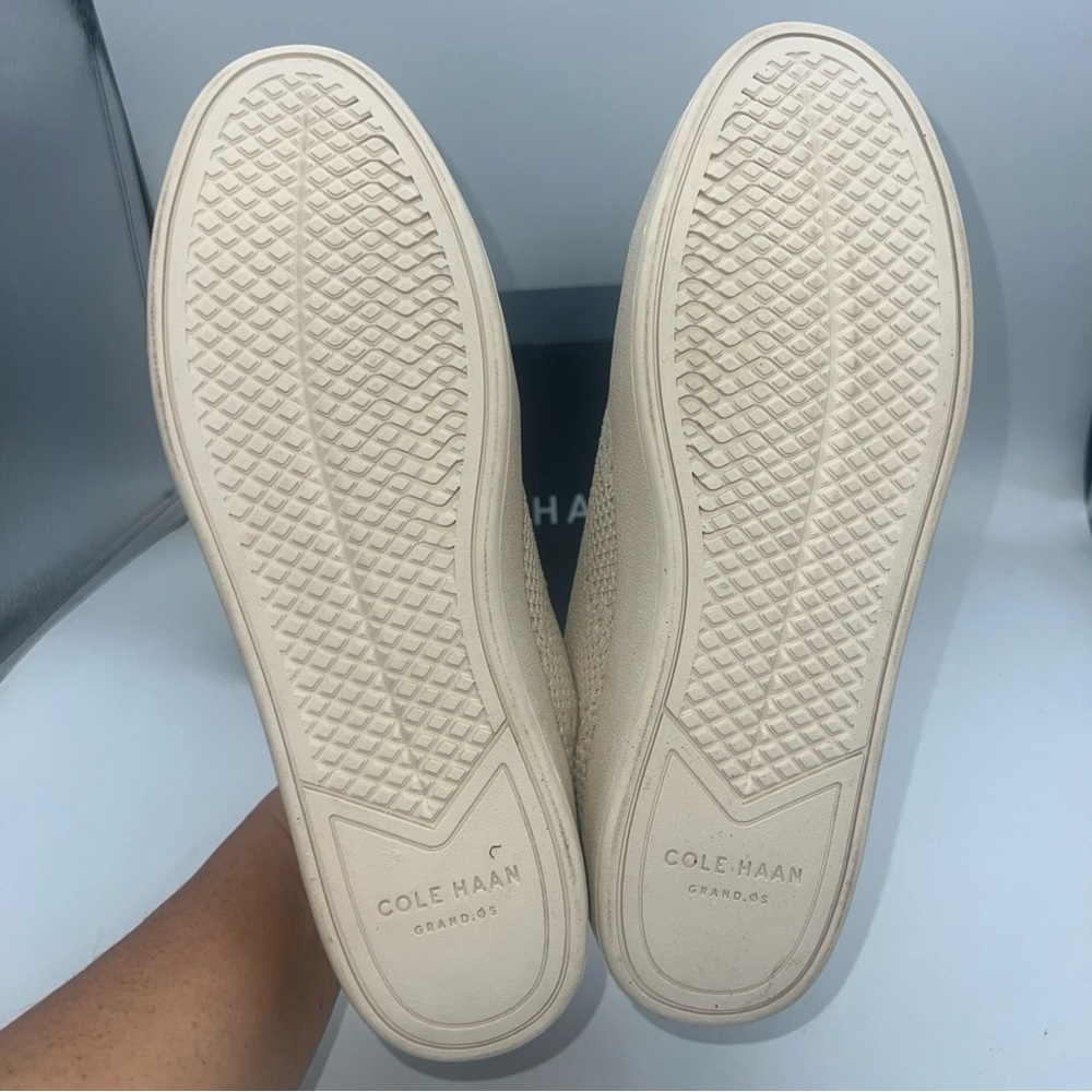 Cole Haan GrandPro Contender Stitchlite Oxford Sneaker Knit Ivory Women’s SZ 8.5 - Picture 7 of 10